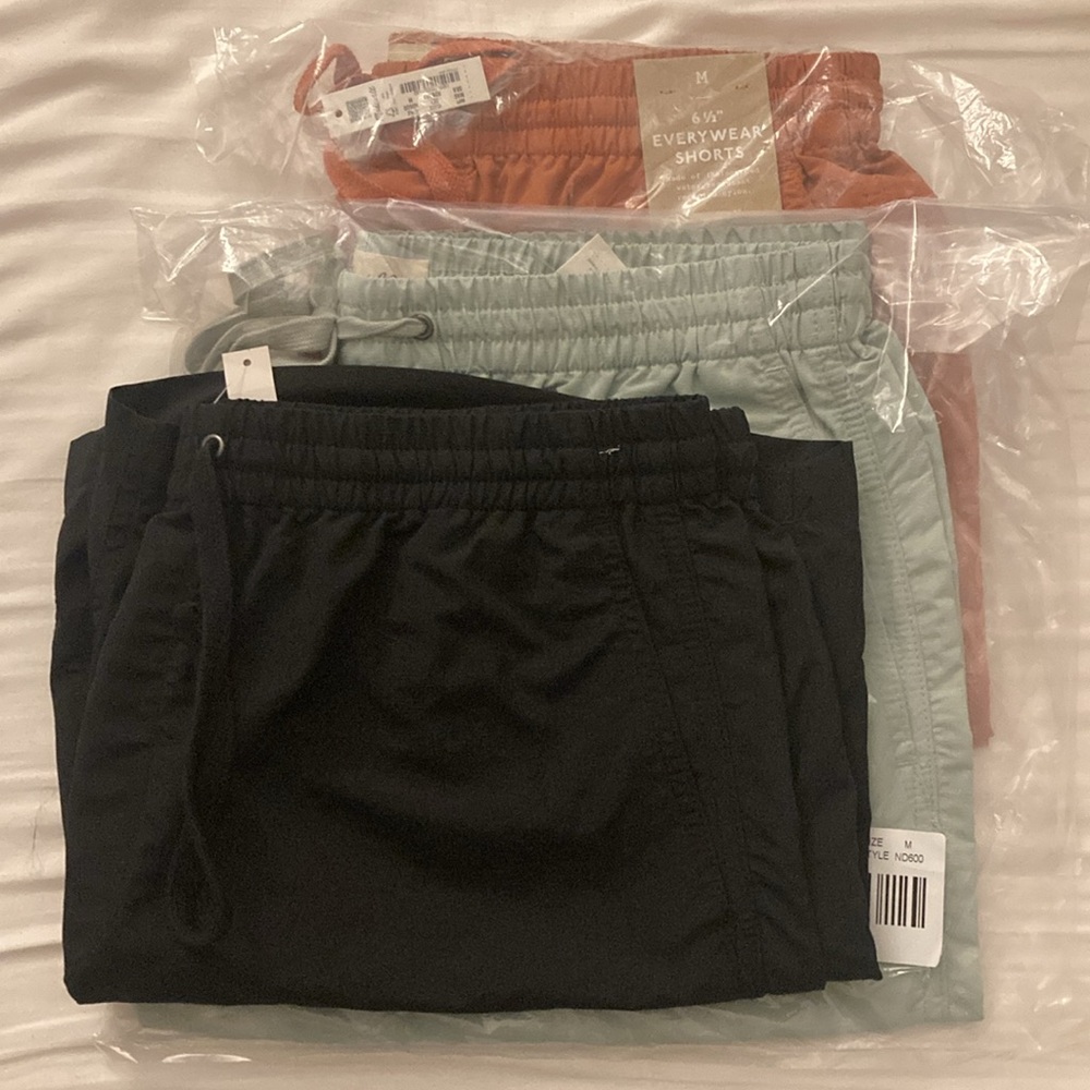 Madewell 6 1/2 Re Sourced Everywhere Shorts Brand New